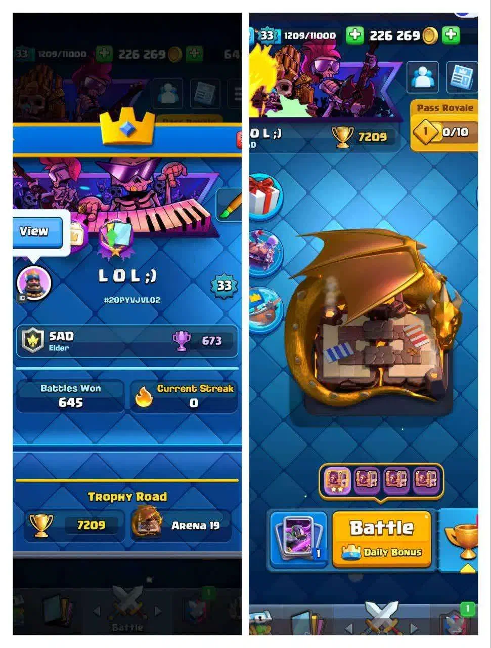 اکانت کلش رویال|کنسول، بازی ویدئویی و آنلاین|بیرجند, |دیوار