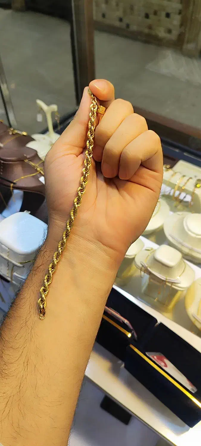 دستبند طلا بدون اجرت فقط با ۴ درصد|جواهرات|قدس, شهر‌قدس|دیوار