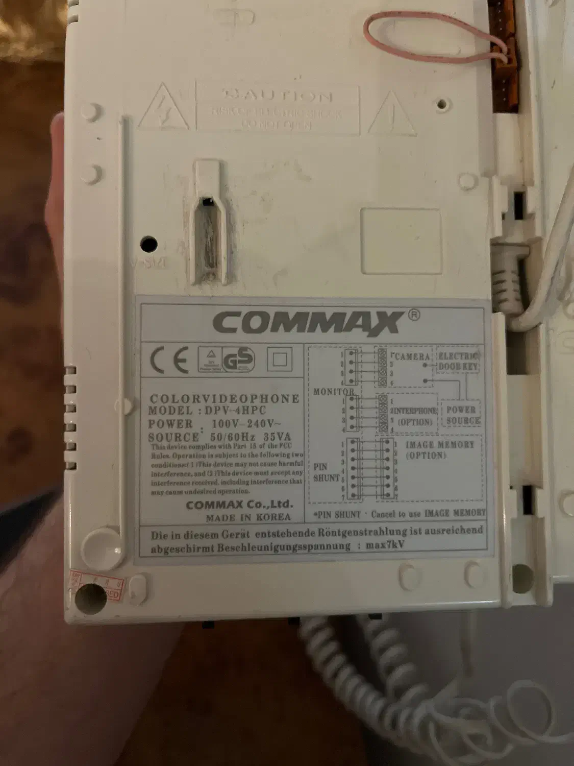 ایفون تصویری comax|صوتی و تصویری|تهران, قیطریه|دیوار