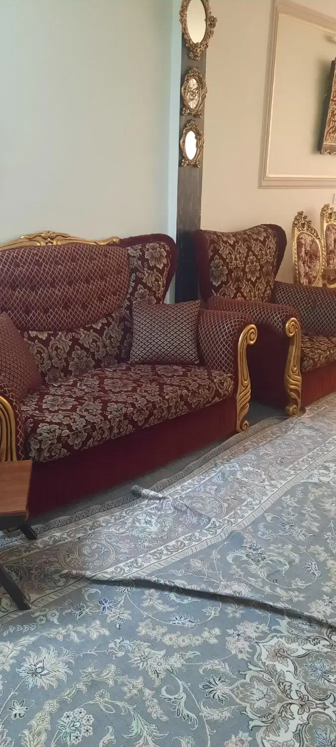 مبلمان ست|مبلمان خانگی و میز عسلی|ری, دولت‌آباد|دیوار