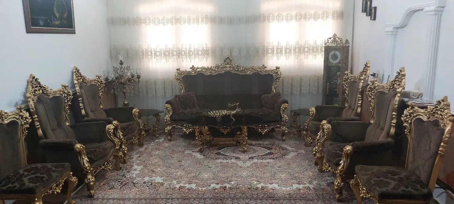 مبل سلطنتی|مبلمان خانگی و میز عسلی|قم, میرزائیه|دیوار