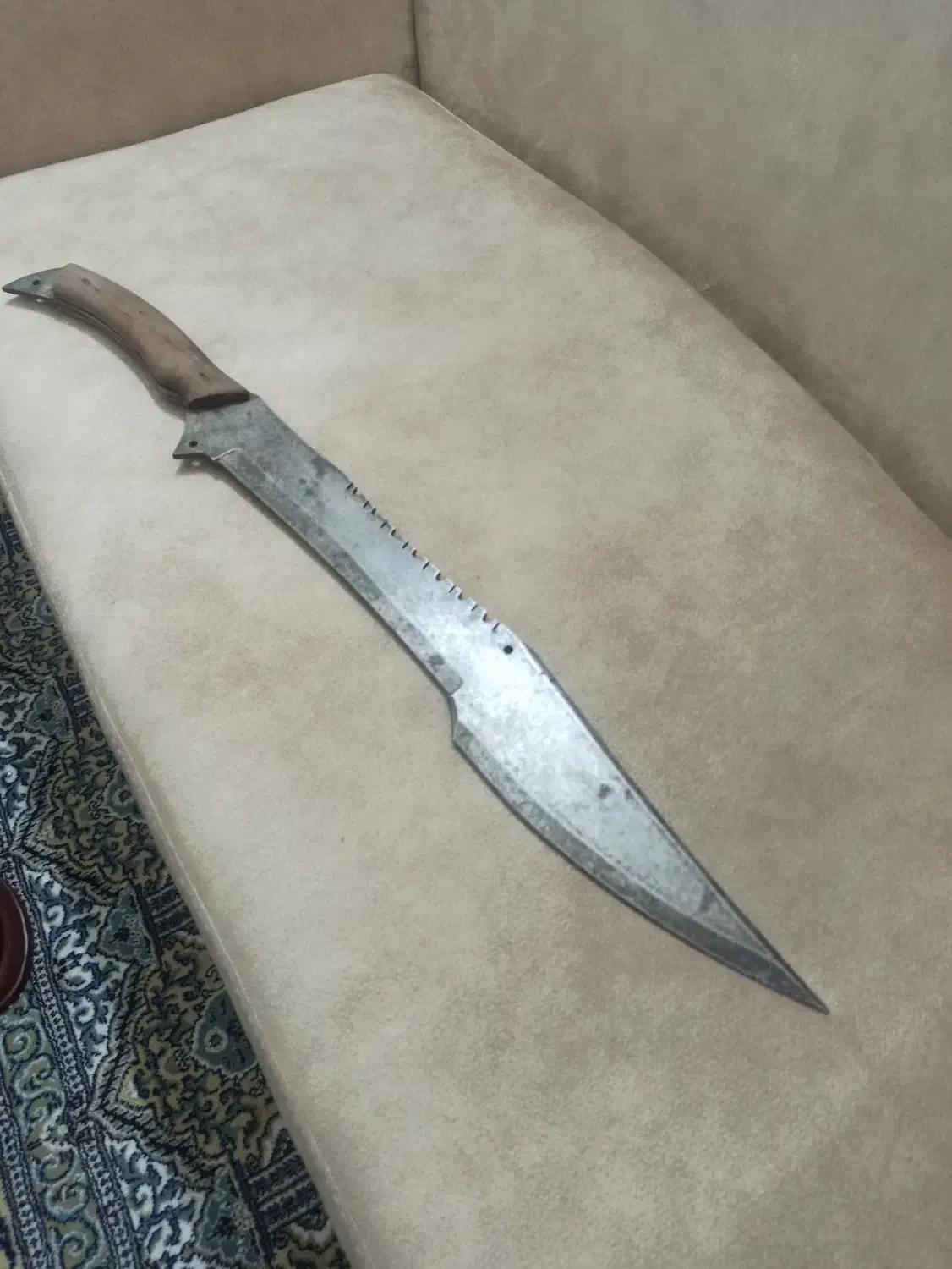 شمشیر ۸۰ سانتی دست ساز|کلکسیون اشیاء عتیقه|بابل, |دیوار