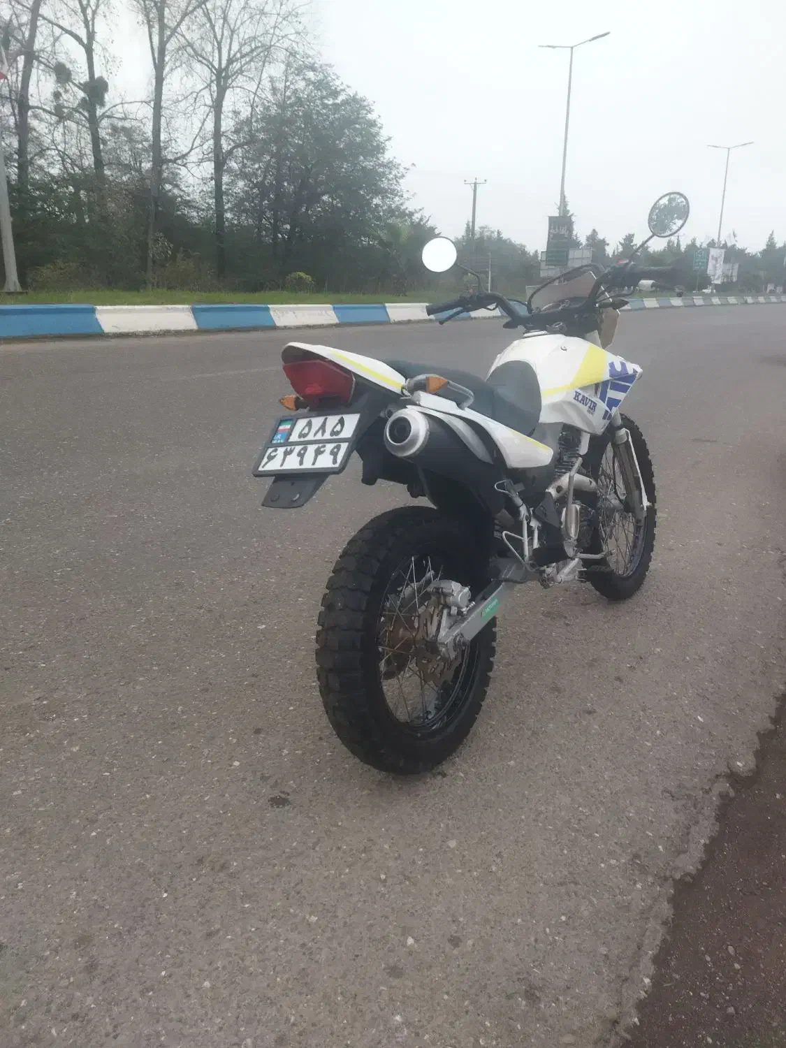 تریلt2|موتورسیکلت|چوبر, |دیوار