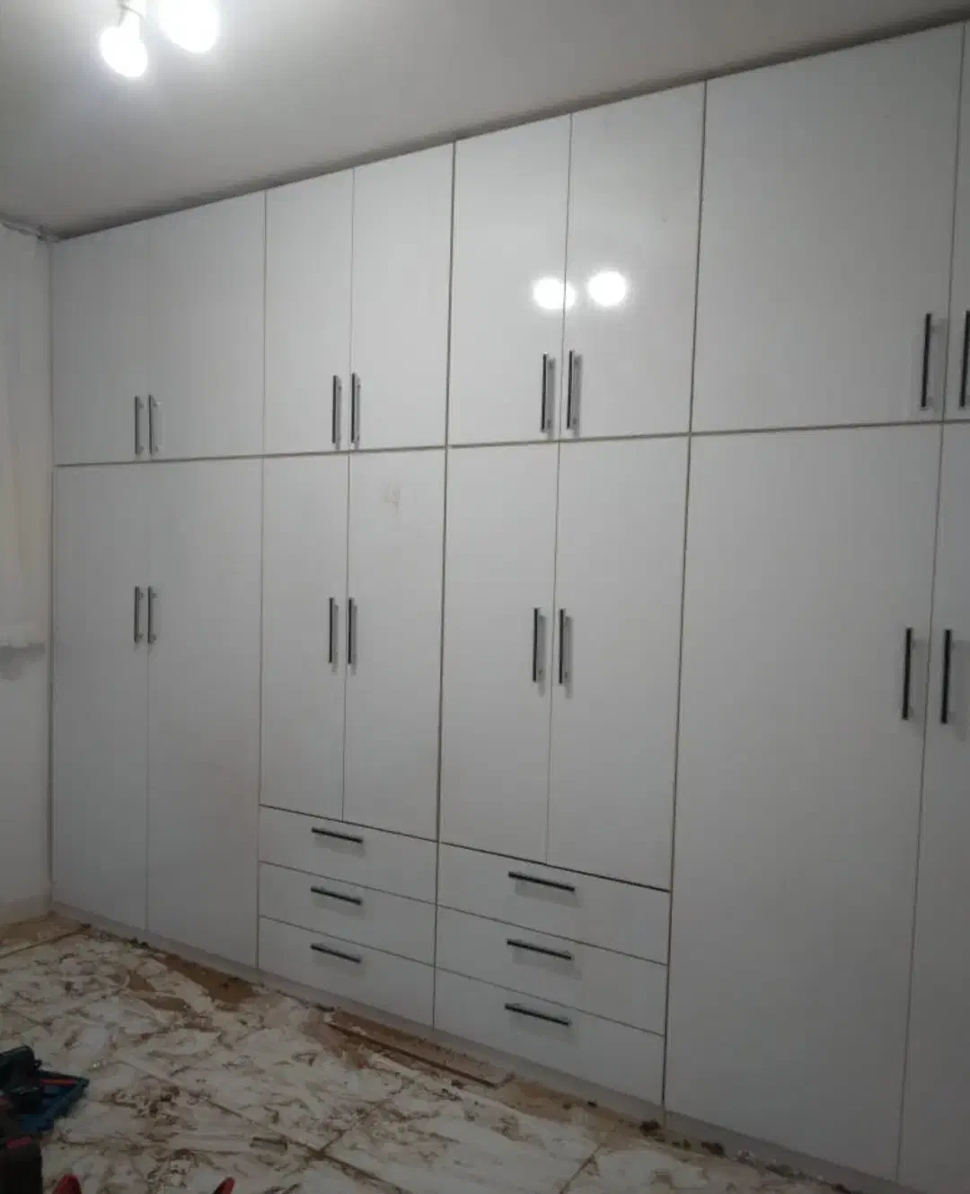 تولید انواع کمد های دیواری|جاکفشی، کمد، دراور|سرپل ذهاب, |دیوار