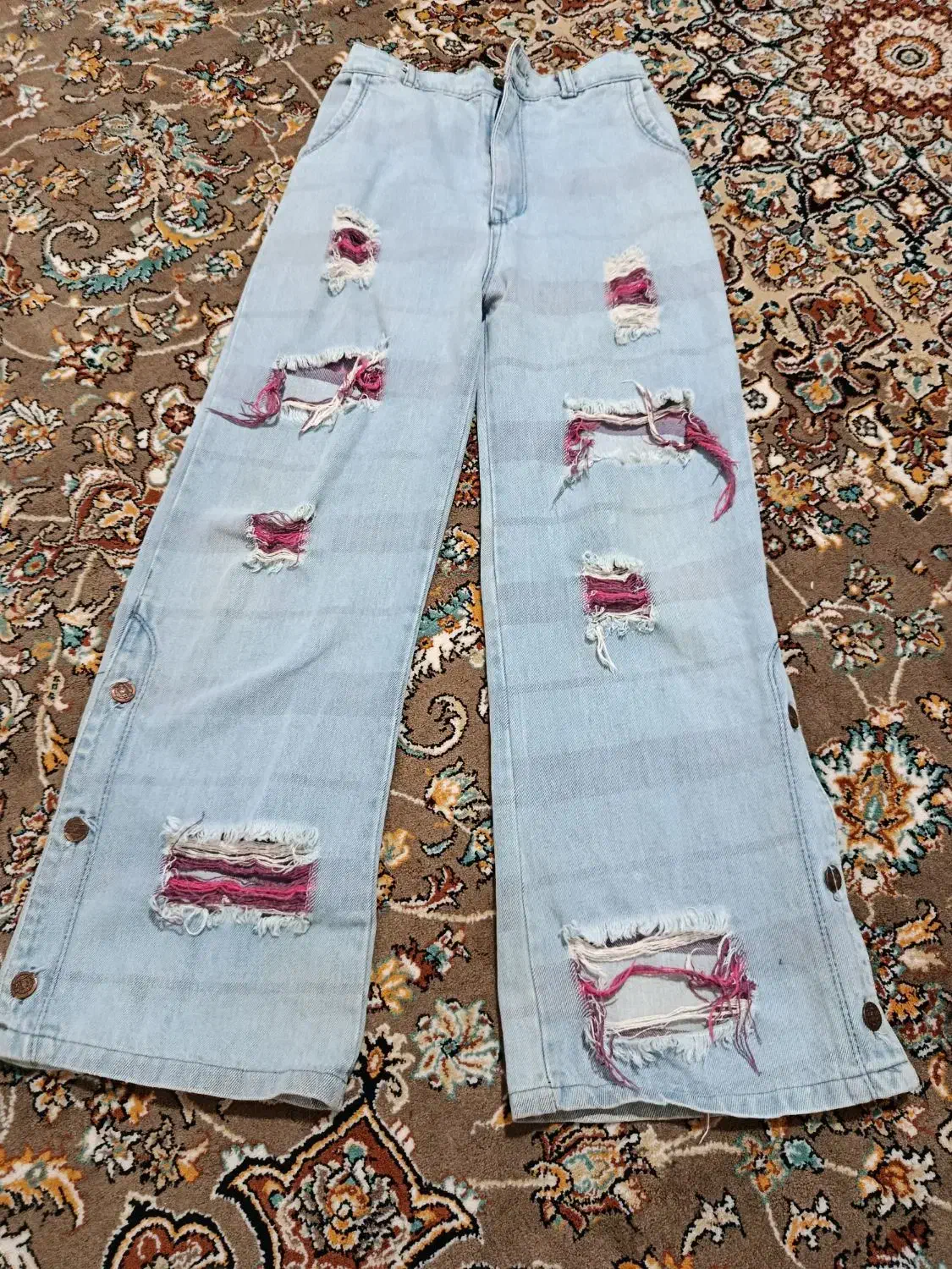 شلوار لی سایز 9و10و11سال|لباس|پیشوا, |دیوار