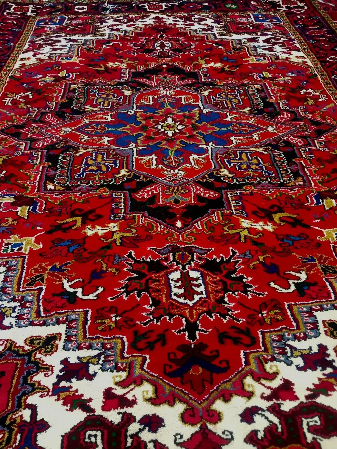 فرش دستباف جفت ۹ متری هریس|فرش|خواجه, |دیوار