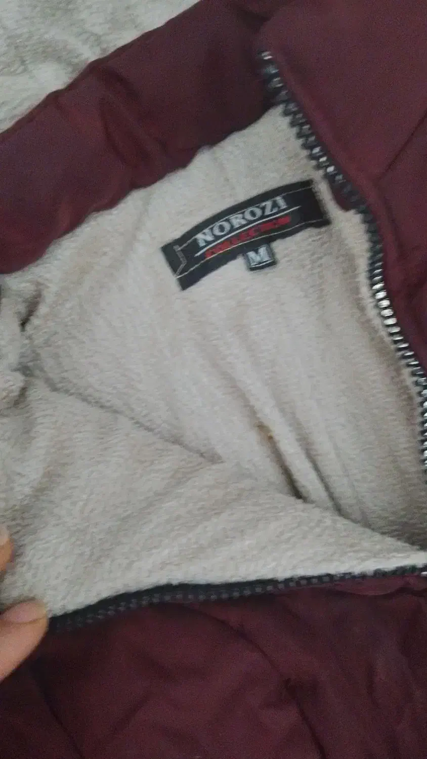 کاپشن رنگ زرشکی|کفش و لباس بچه|رشت, کوی مهر|دیوار