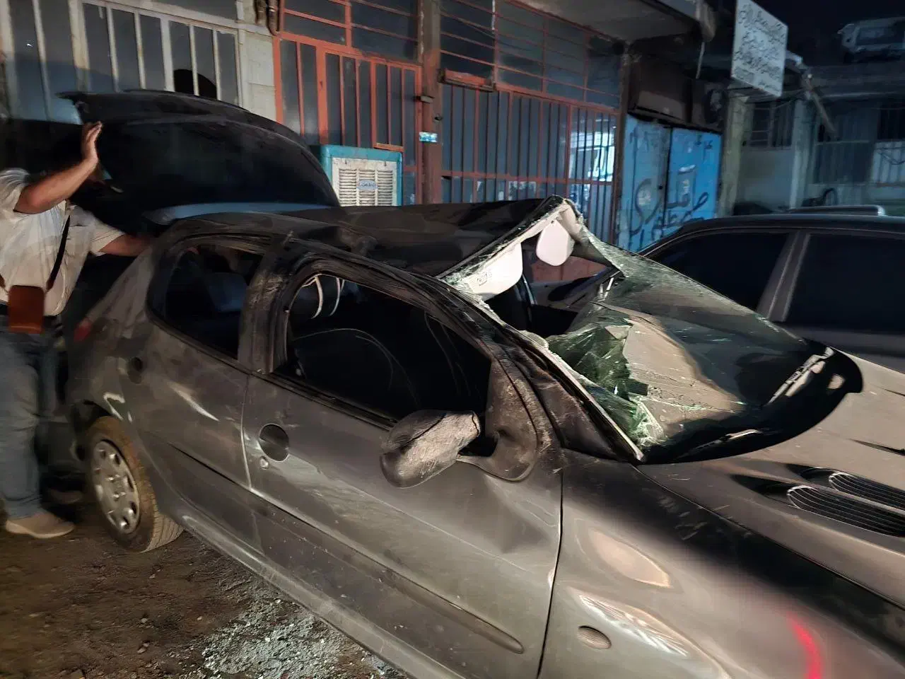 پژو 206تیپ 5 مدل 84 تصادفی|خودرو سواری و وانت|اراک, |دیوار