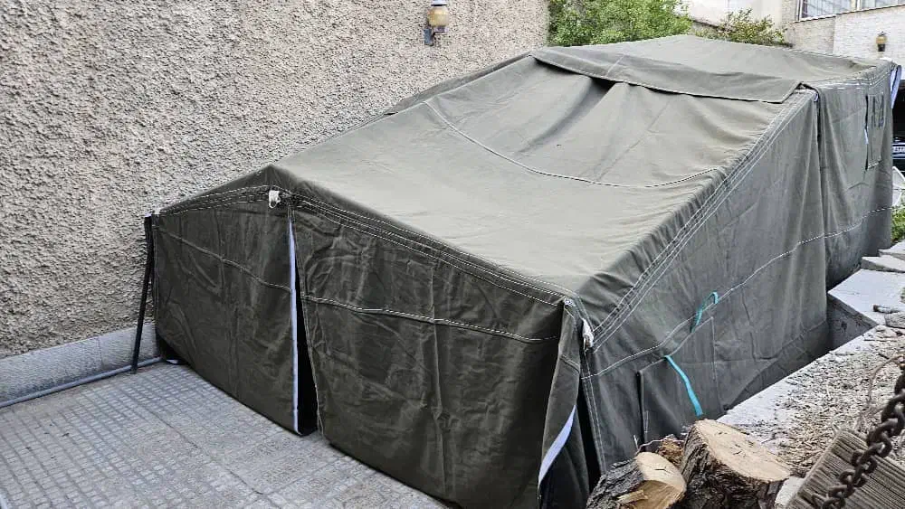 چادر ۸ نفره برزنتی|کوهنوردی و کمپینگ|اصفهان, باغ دریاچه|دیوار