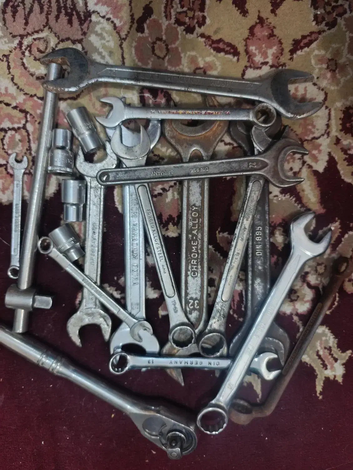 آچار،رینگی،مینی فرز،پیستوله،جعبه ابزار|ابزارآلات|شیراز, تندگویان|دیوار