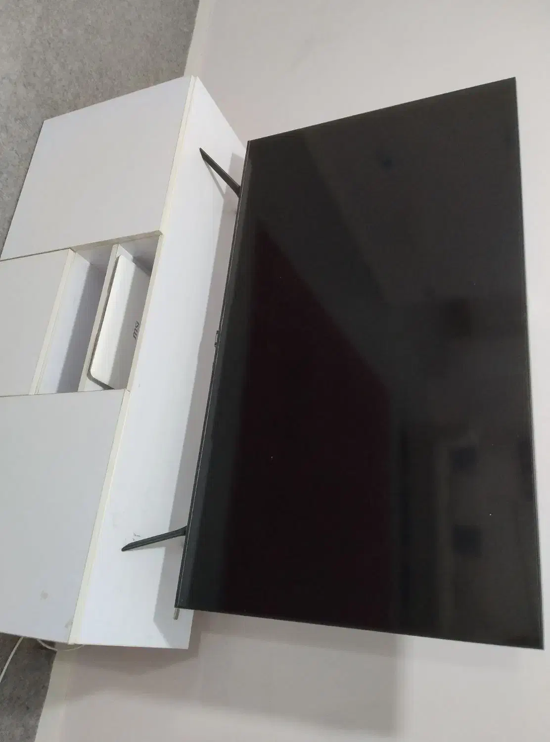 led سامسونگ 55 اینچ با میز|تلویزیون و پروژکتور|بوشهر, |دیوار