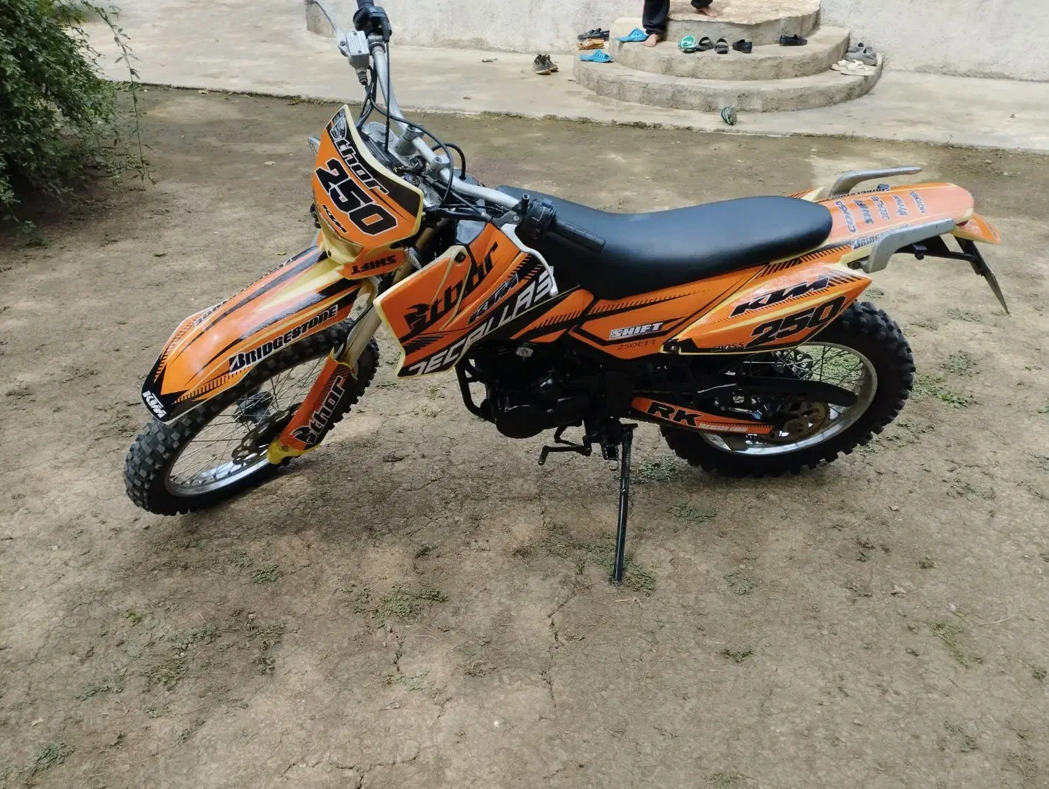 موتور تریل فلات کی تی ام 250|موتورسیکلت|ماسال, |دیوار