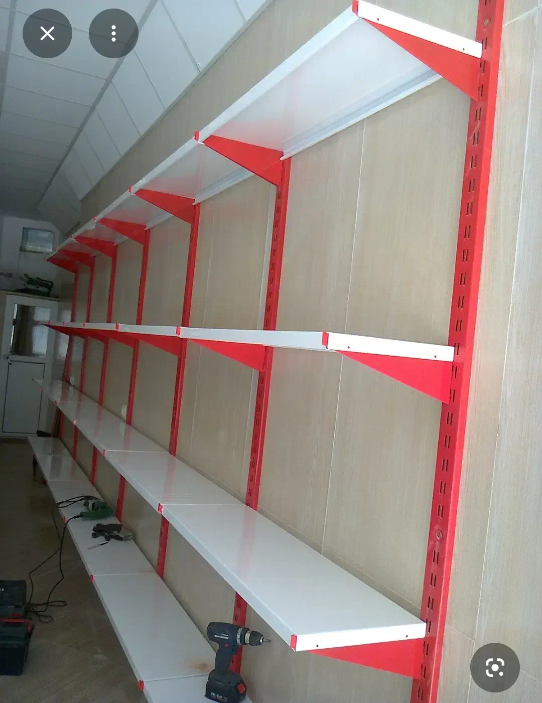 قفسه ی سفید سوپر مارکتی|فروشگاه و مغازه|ماکو, |دیوار