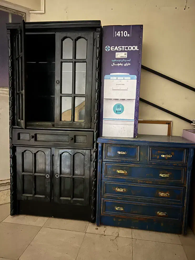 کمد قدیمی تمیز و سالم|جاکفشی، کمد، دراور|قم, زنبیل آباد|دیوار