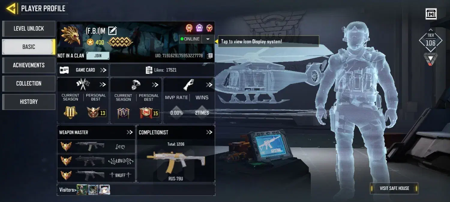 اکانت کالاف لول ۴۰۰ خفن|کنسول، بازی ویدئویی و آنلاین|فردیس, قریشی|دیوار