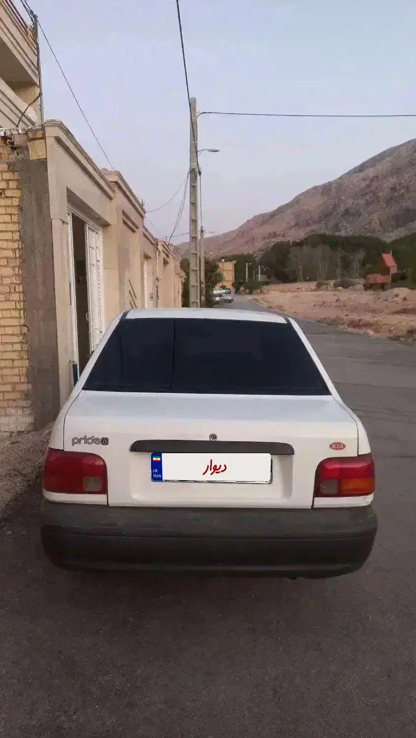 پراید مدل۸۱.بدونه ضربه چند جاش صاف کاری بدون رنگ|خودرو سواری و وانت|استهبان, |دیوار