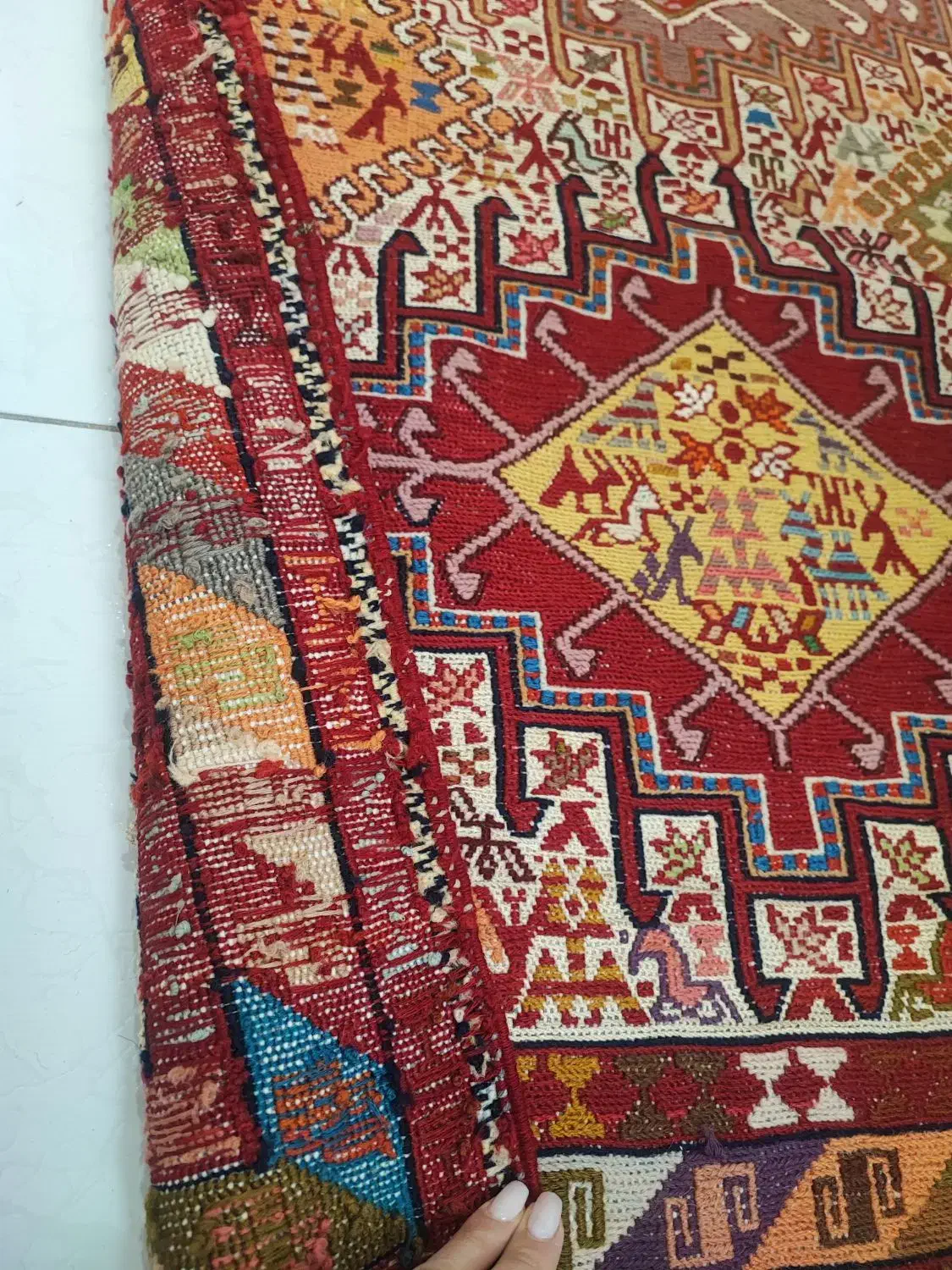 گلیم دستبافت نو|گلیم، جاجیم، گبه|کرج, فاز ۴ مهرشهر|دیوار