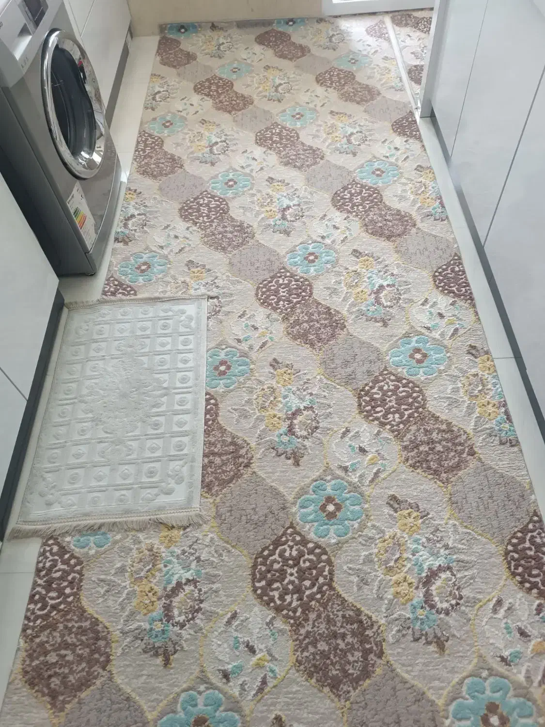 گلیم فرش آشپزخانه در حد نو|گلیم، جاجیم، گبه|کرمانشاه, |دیوار