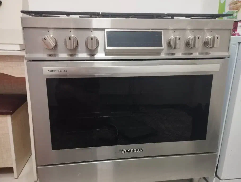 اجاق گاز شف مارک اسنوا تایمر دار پنج شعله|اجاق گاز و لوازم برقی پخت‌وپز|مشهد, بهار|دیوار