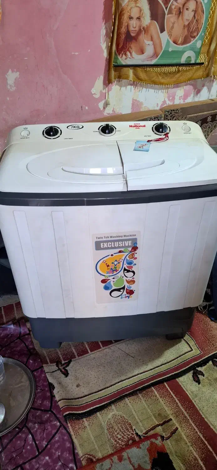 ماشین لباسشویی ناسیونال خارجی  نونو|ماشین لباسشویی و خشک‌کن لباس|بندرعباس, |دیوار