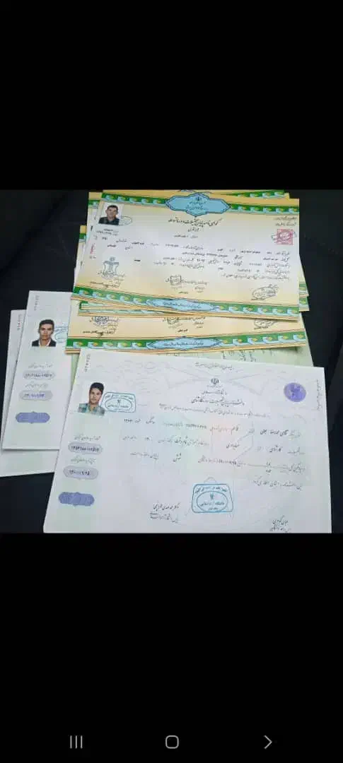 اخذ انواع مدارک معتبر|خدمات آموزشی|شیراز, آزادگان|دیوار