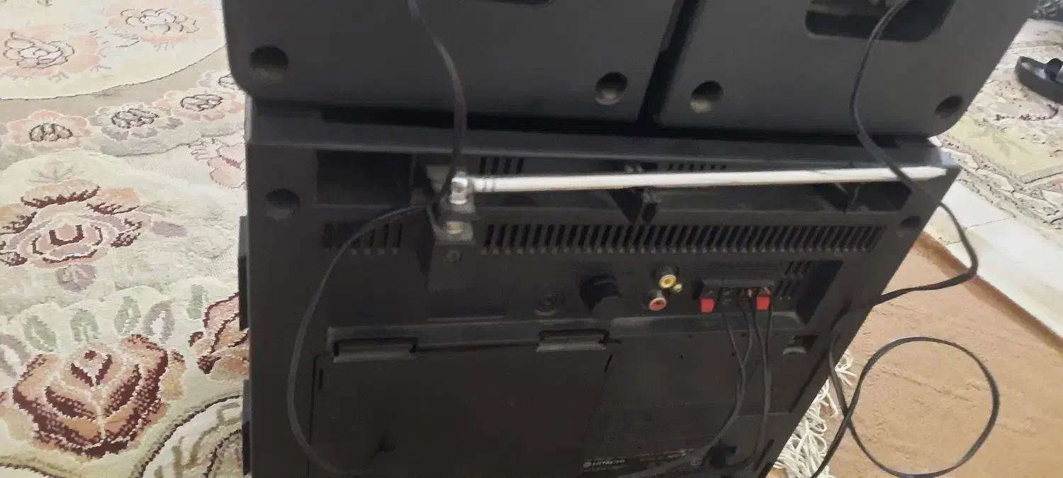 رادیو ظبط تک کاست و دو کاست اسپیکر|سیستم صوتی خانگی|قم, انسجام|دیوار