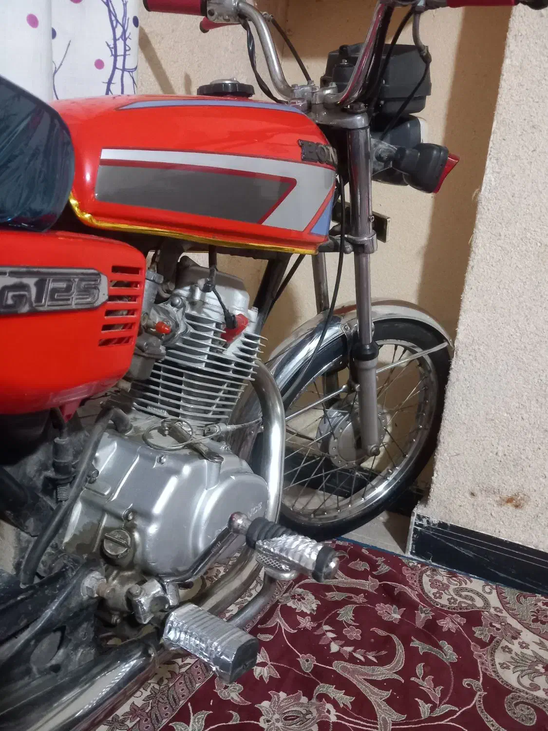 متور هندا مزایده|موتورسیکلت|تهران, والفجر (افسریه)|دیوار