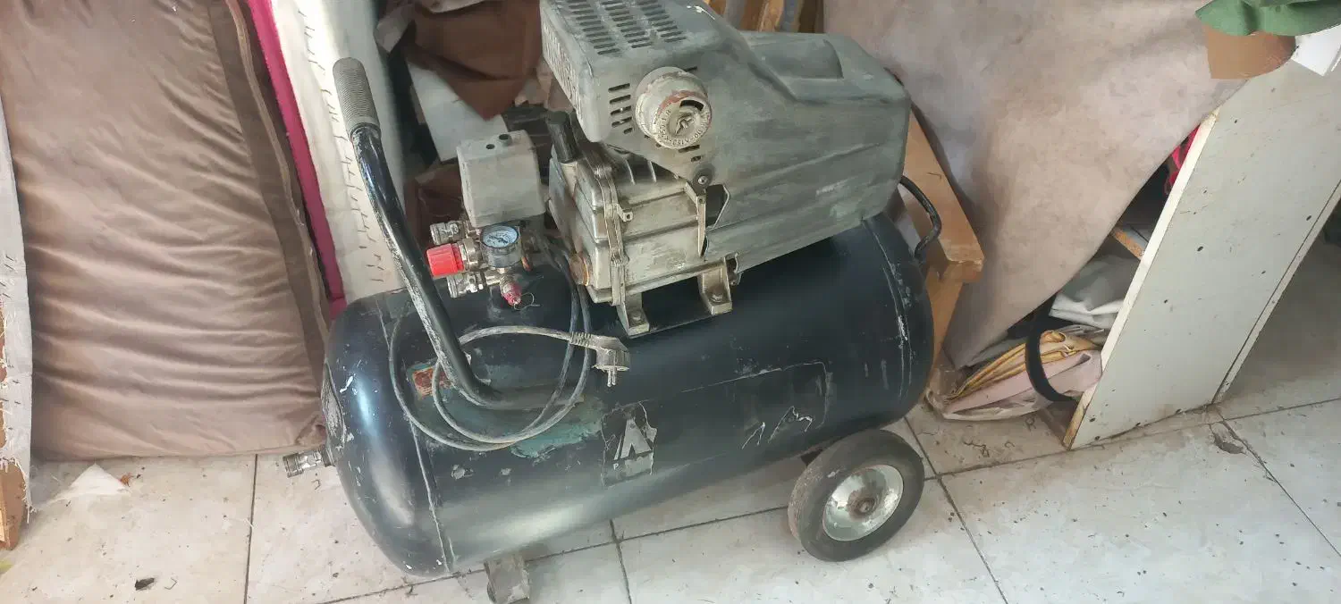 پمپ باد ۸۰لیتری اکتیو|ماشین‌آلات صنعتی|لاهیجان, شهرک سلمان فارسی|دیوار