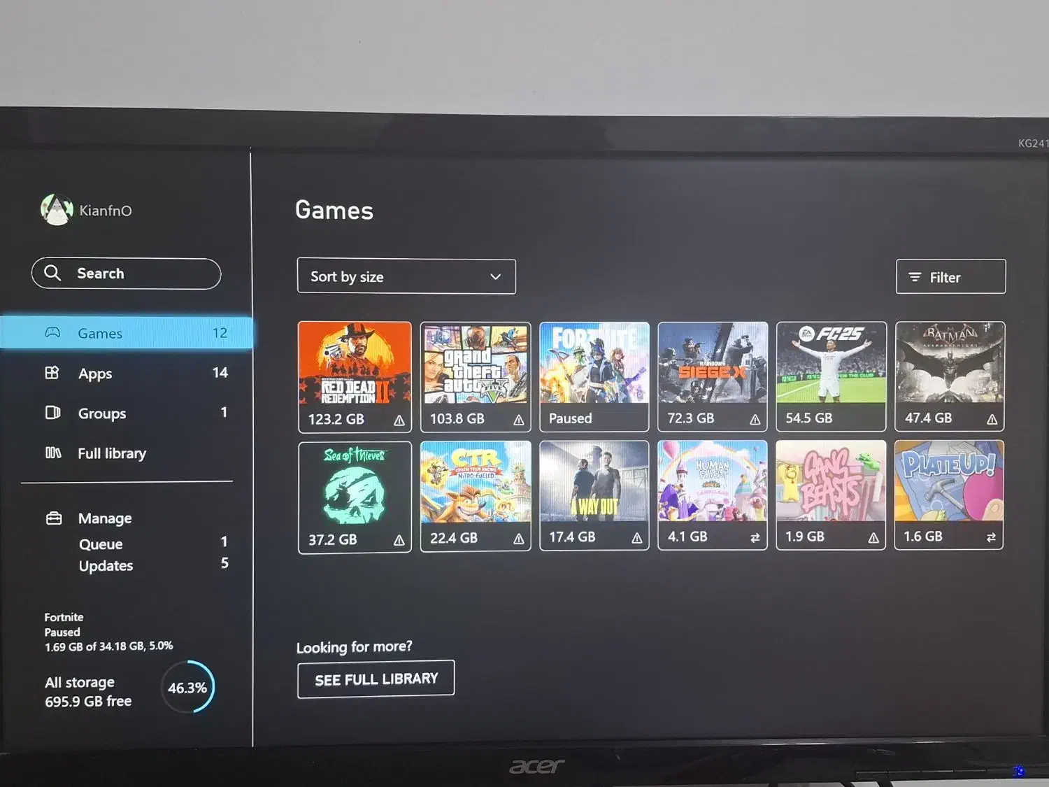 Xbox series s|کنسول، بازی ویدئویی و آنلاین|اهواز, کیانپارس |دیوار