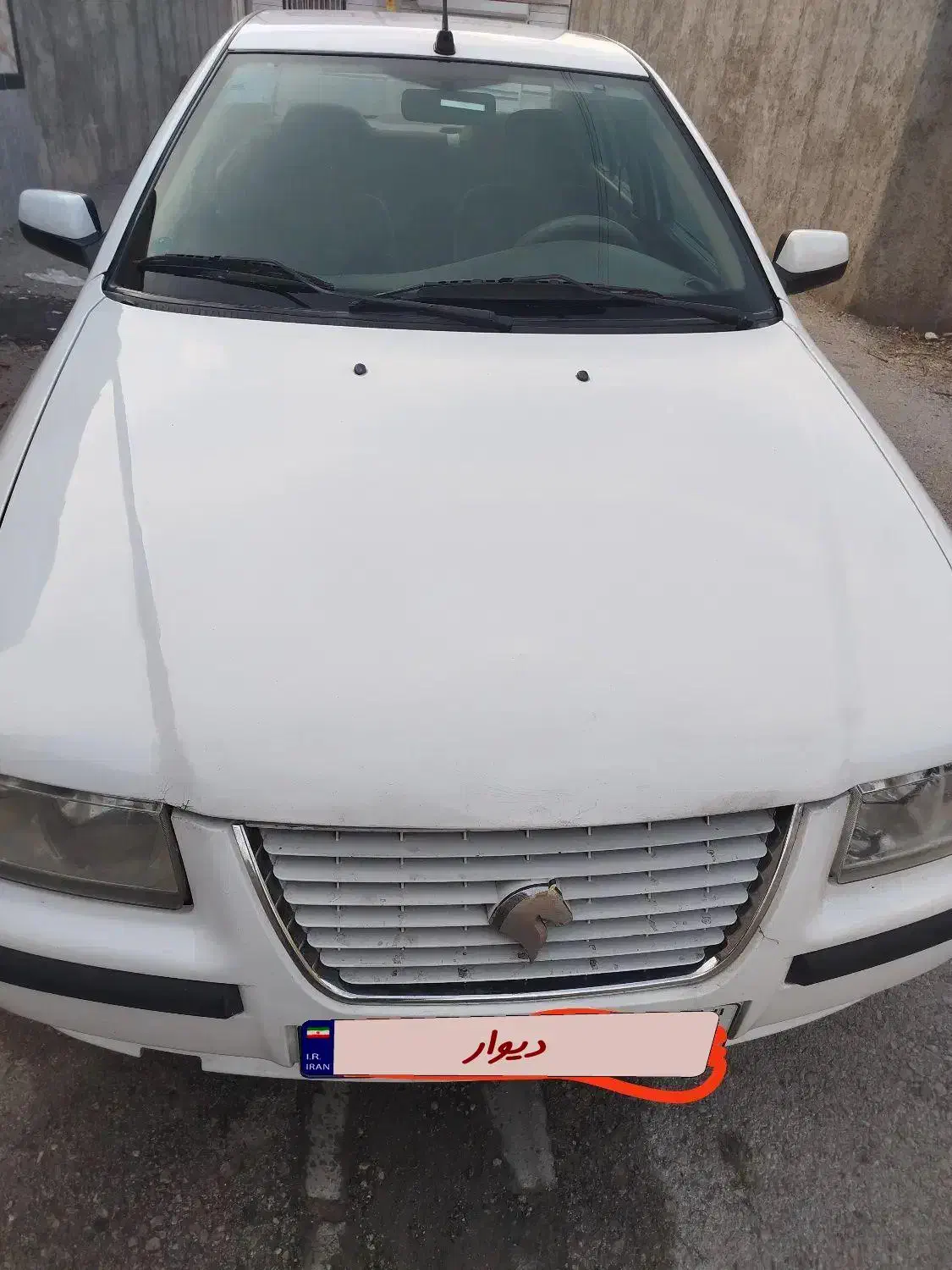 خودروی سمند ef7 سفید95 کم کار تک سوز|خودرو سواری و وانت|تبریز, |دیوار