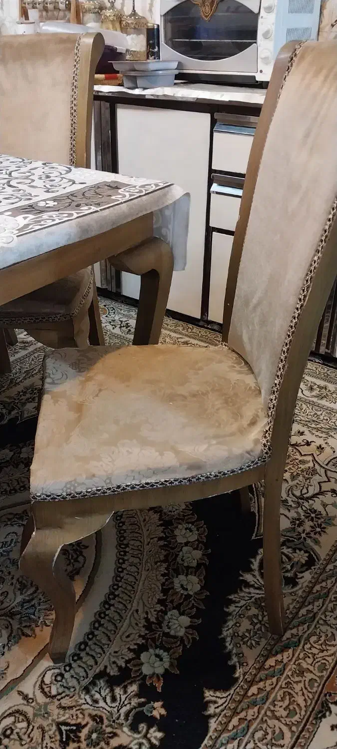 میز نهار خوری|میز و صندلی غذاخوری|بروجرد, |دیوار