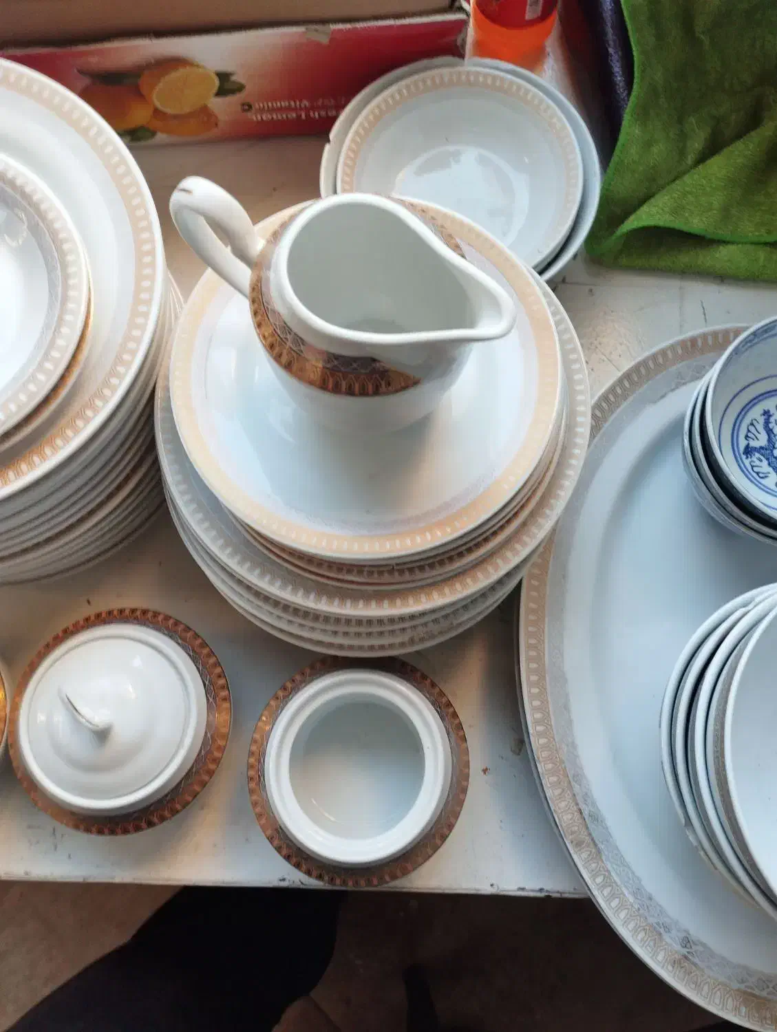 چینی در حد نو|ظروف سرو و پذیرایی|قم, شهرک قدس|دیوار