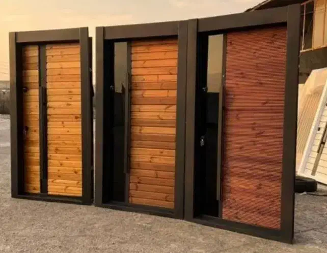 درب ضد سرقت لابی ترموود|مصالح و تجهیزات ساختمان|کرج, شهرک بنفشه|دیوار