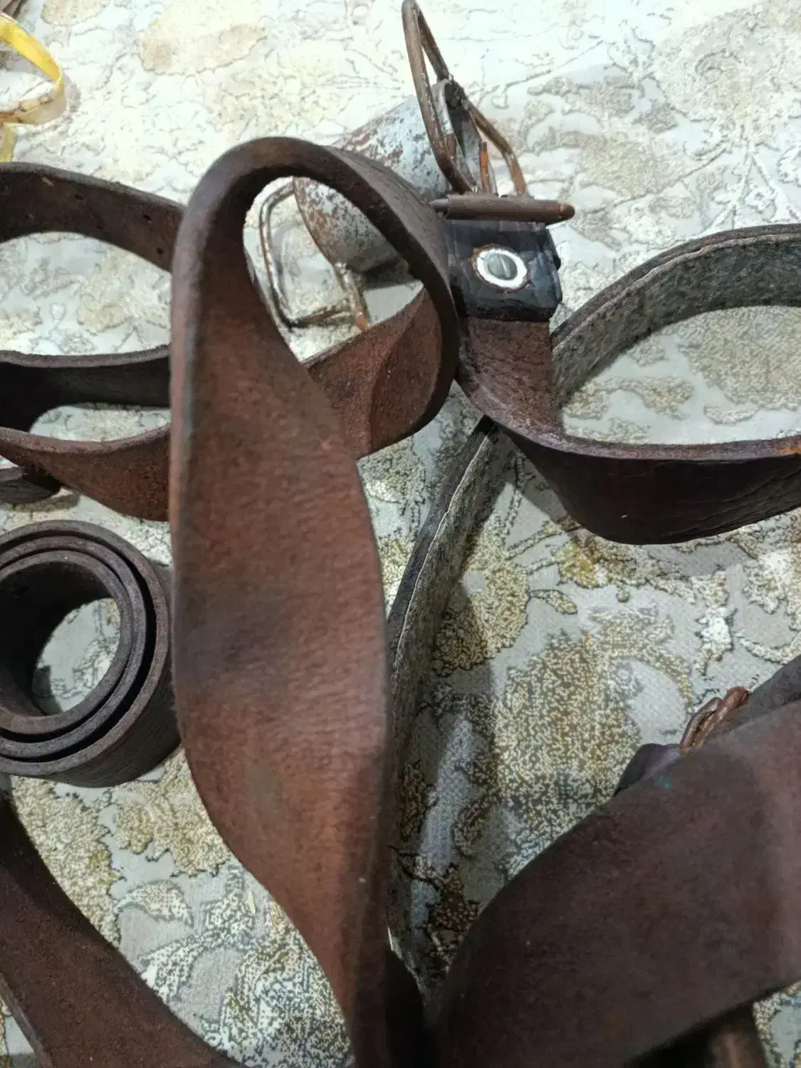 کمربند علم تمام چرم اصلی|کیف، کفش، کمربند|رشت, شهرک صبا|دیوار