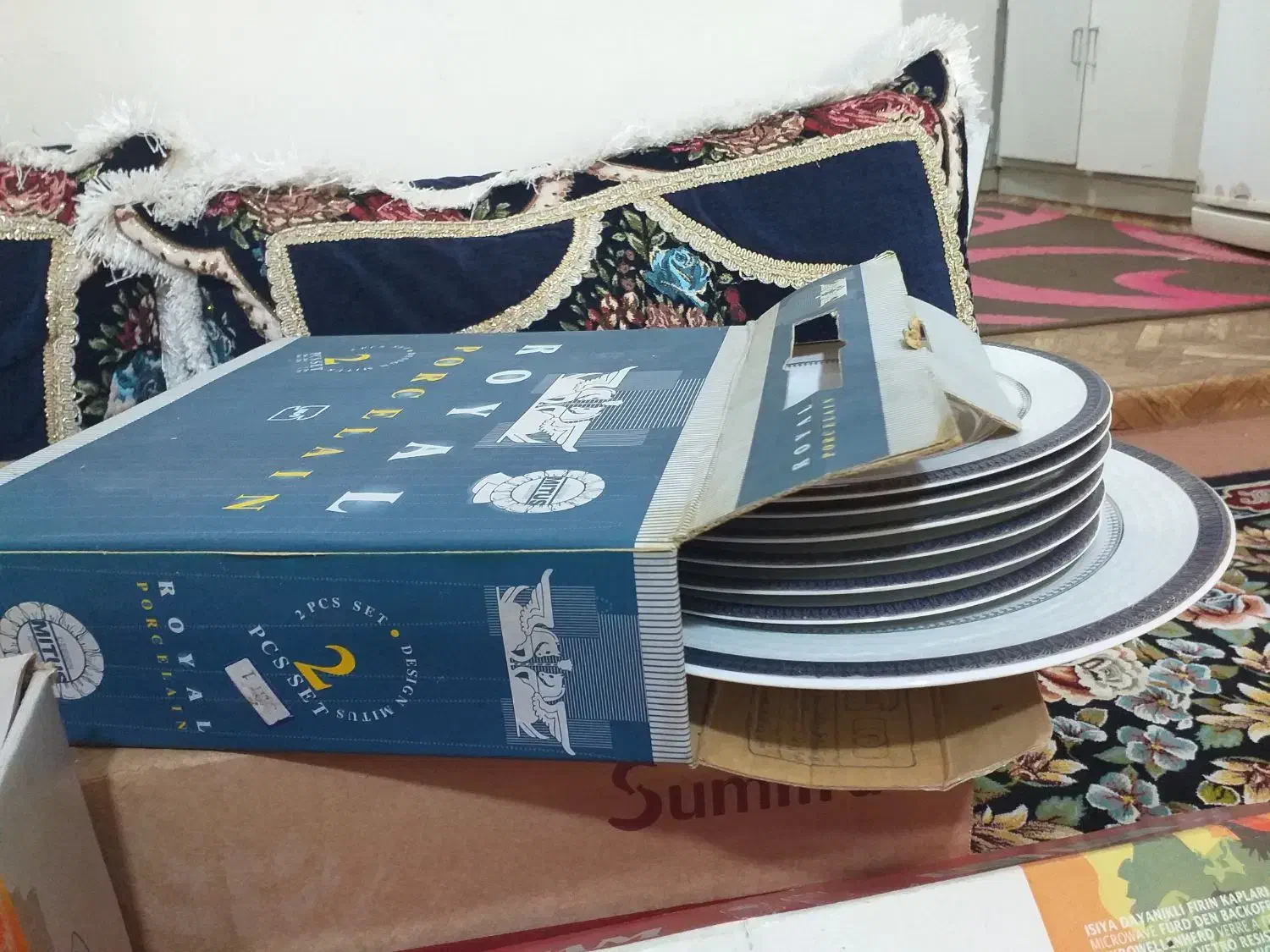 میوه خوری رویال وماهیتابه پیرکس ترک پارچ و لیوان|ظروف سرو و پذیرایی|بوشهر, |دیوار