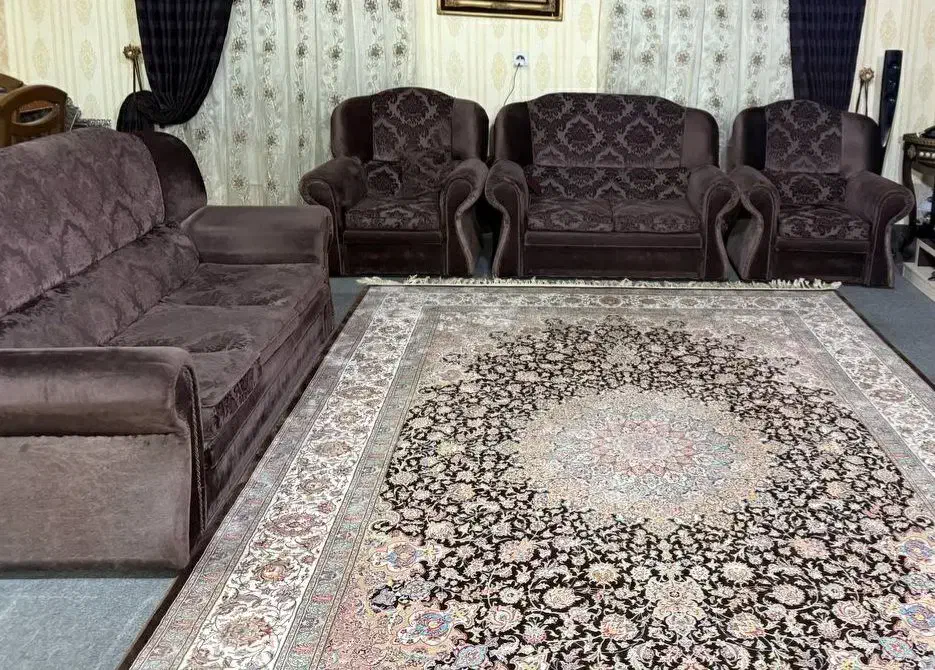 فروش مبلمان ۷ نفره|مبلمان خانگی و میز عسلی|گنبد کاووس, |دیوار