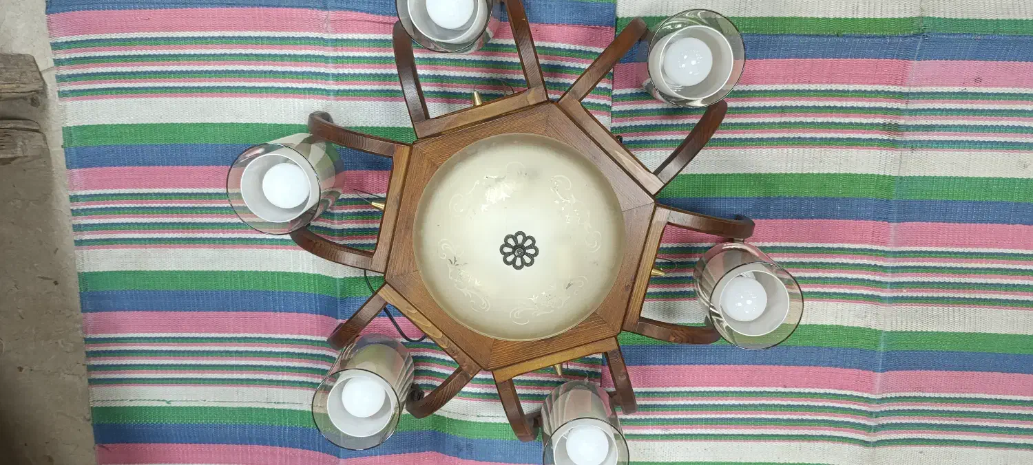 لوستر|لوستر و چراغ آویز|خوی, |دیوار