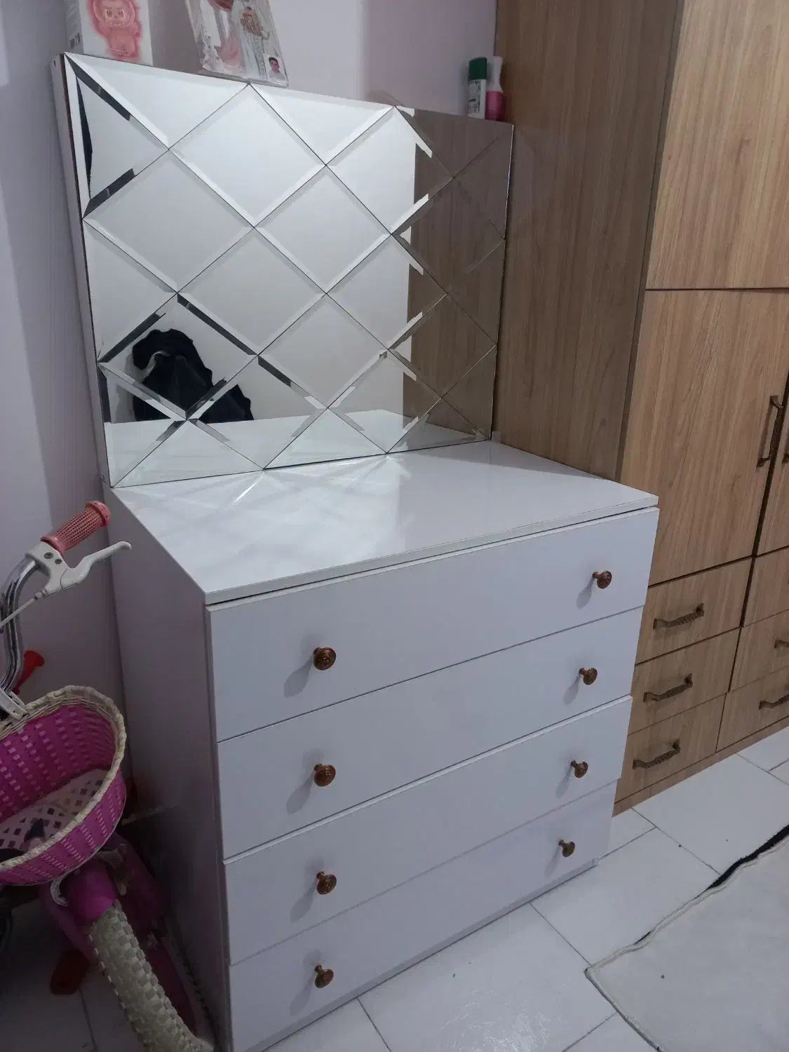 درآور ام دی اف در حد نو|جاکفشی، کمد، دراور|شاهدشهر, |دیوار