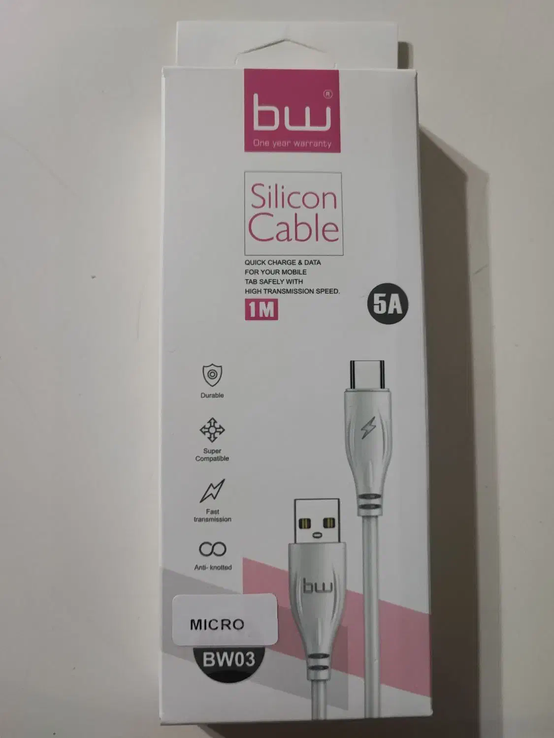 کابل شارژر میکرو|لوازم جانبی موبایل و تبلت|کرج, دهقان ویلا|دیوار