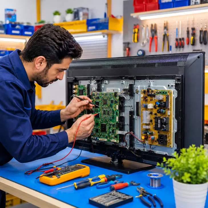 تعمیر تلویزیون LCD و LED با مجوز رسمی از اتحادیه|خدمات پیشه و مهارت|تهران, نارمک جنوبی|دیوار