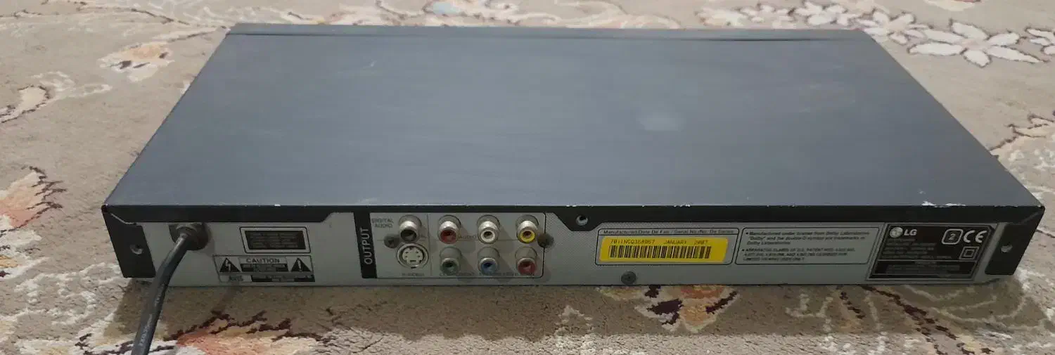 دی وی دی LG|پخش‌کننده DVD و ویدیو|مشهد, نظام دوست|دیوار