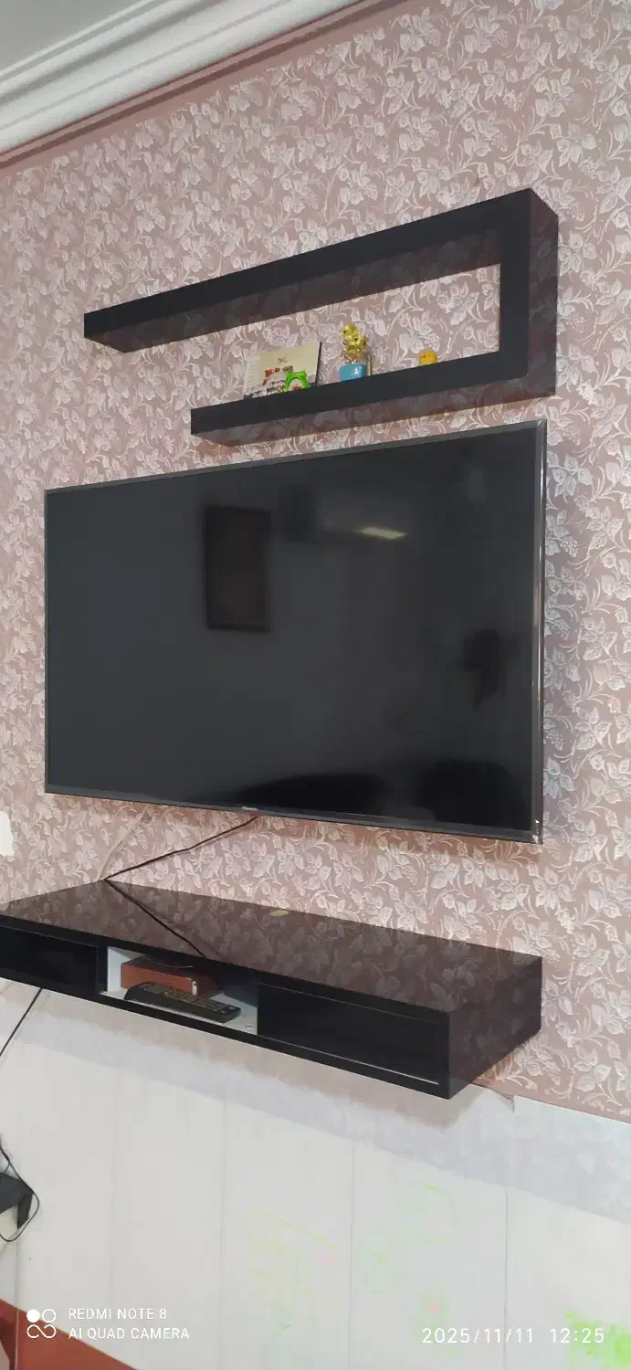 میز تلویزیون دیواری های گلاس۵۰اینچ|میز تلویزیون|گنبد کاووس, |دیوار