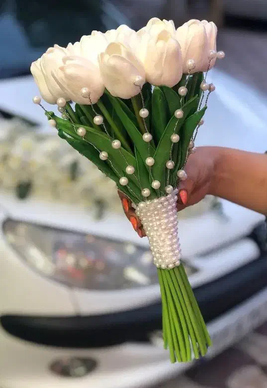 دسته گل عروس|گل مصنوعی|دورود, |دیوار