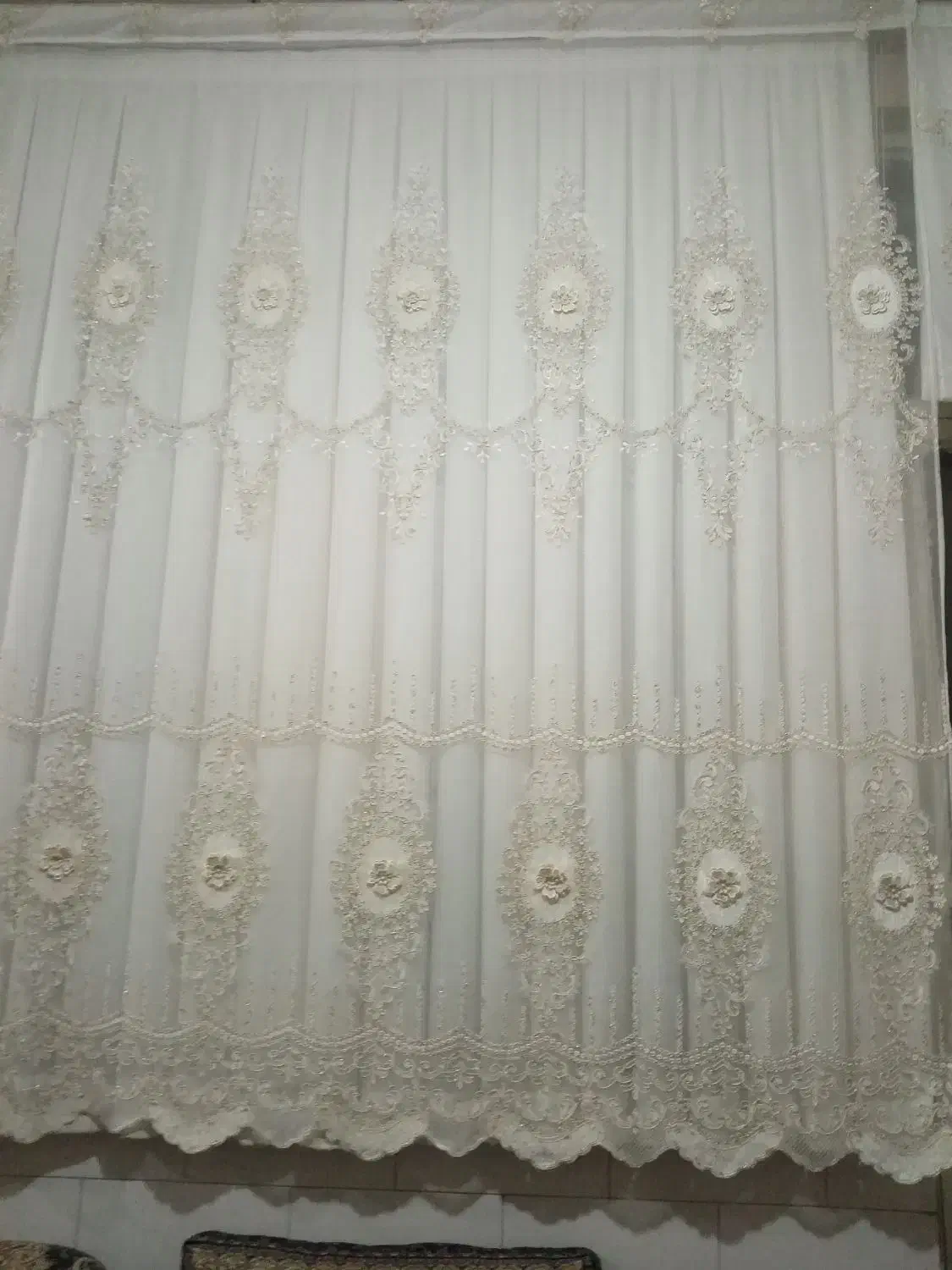 پرده|پرده، رانر، رومیزی|قم, نیروگاه|دیوار