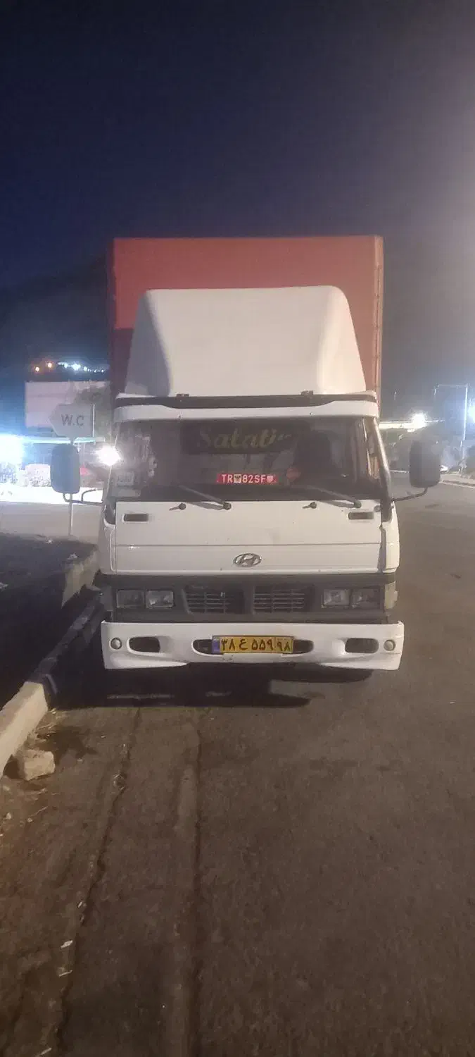 حمل انواع بار با خاور مسقف بصورت شبانه روزی|خدمات حمل و نقل|ایلام, |دیوار