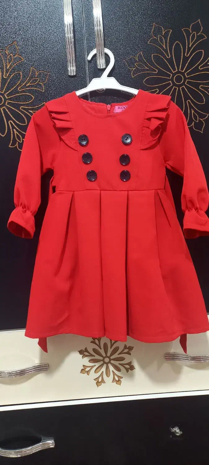 لباس دخترانه همراه با تل و کیف|کفش و لباس بچه|قم, سید معصوم|دیوار