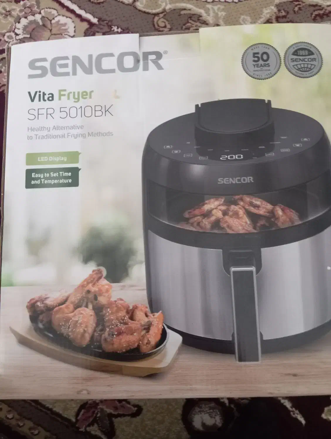 هوا سرخ کن Air Fryer Sencor SFR5010BK نو|اجاق گاز و لوازم برقی پختوپز|بوشهر, |دیوار