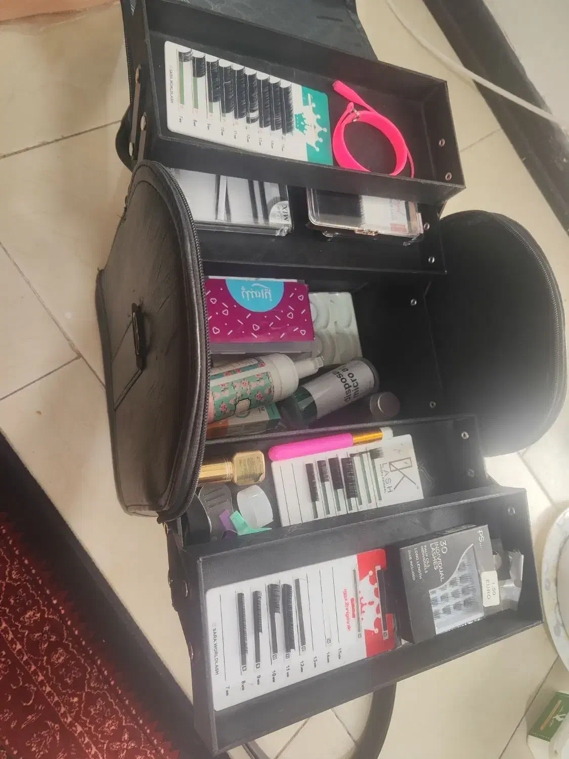 کیف و ابزار اکستنشن مژه و لیفت ابرو|آرایشگاه و سالنهای زیبایی|پردیس, فاز ۳|دیوار