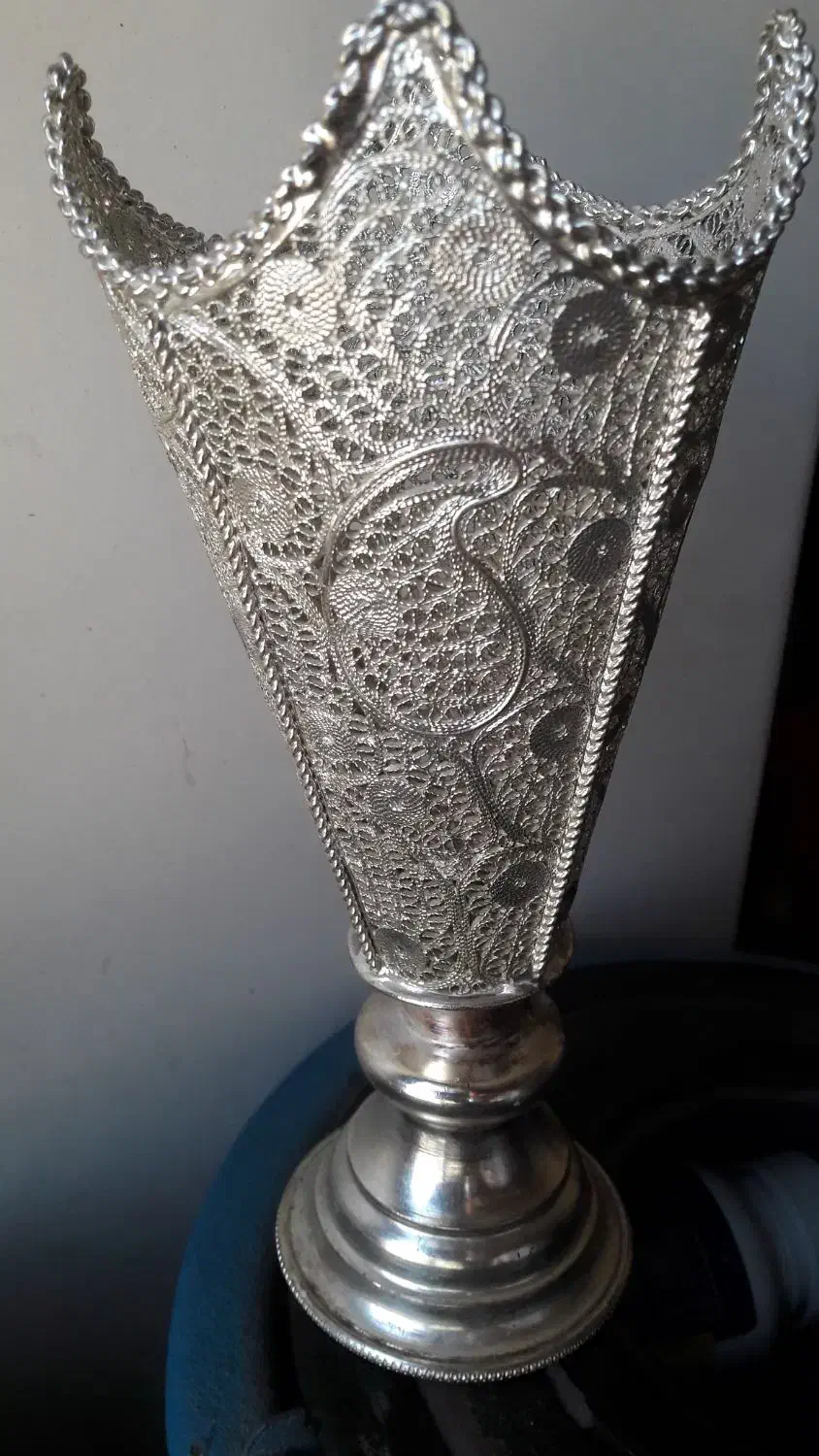 گلدان ملیله|صنایع دستی و سایر لوازم تزئینی|تهران, زرگنده|دیوار