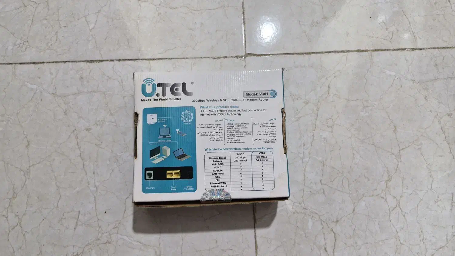 مودم یوتل|مودم و تجهیزات شبکه|کرمانشاه, |دیوار